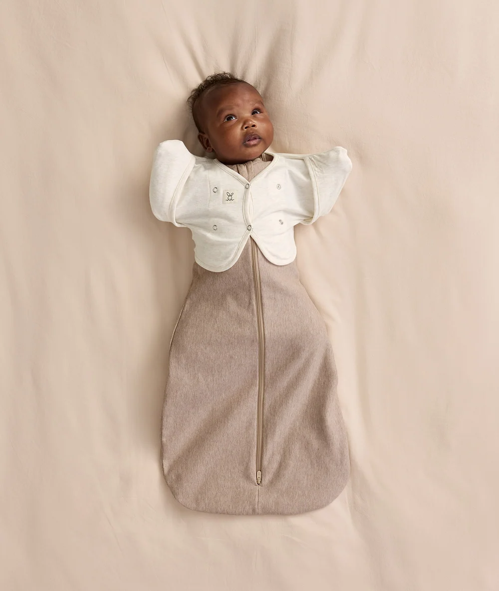 ErgoPouch ErgoPouch Cocoon Swaddle Bag 1.0 TOG Taupe Marle