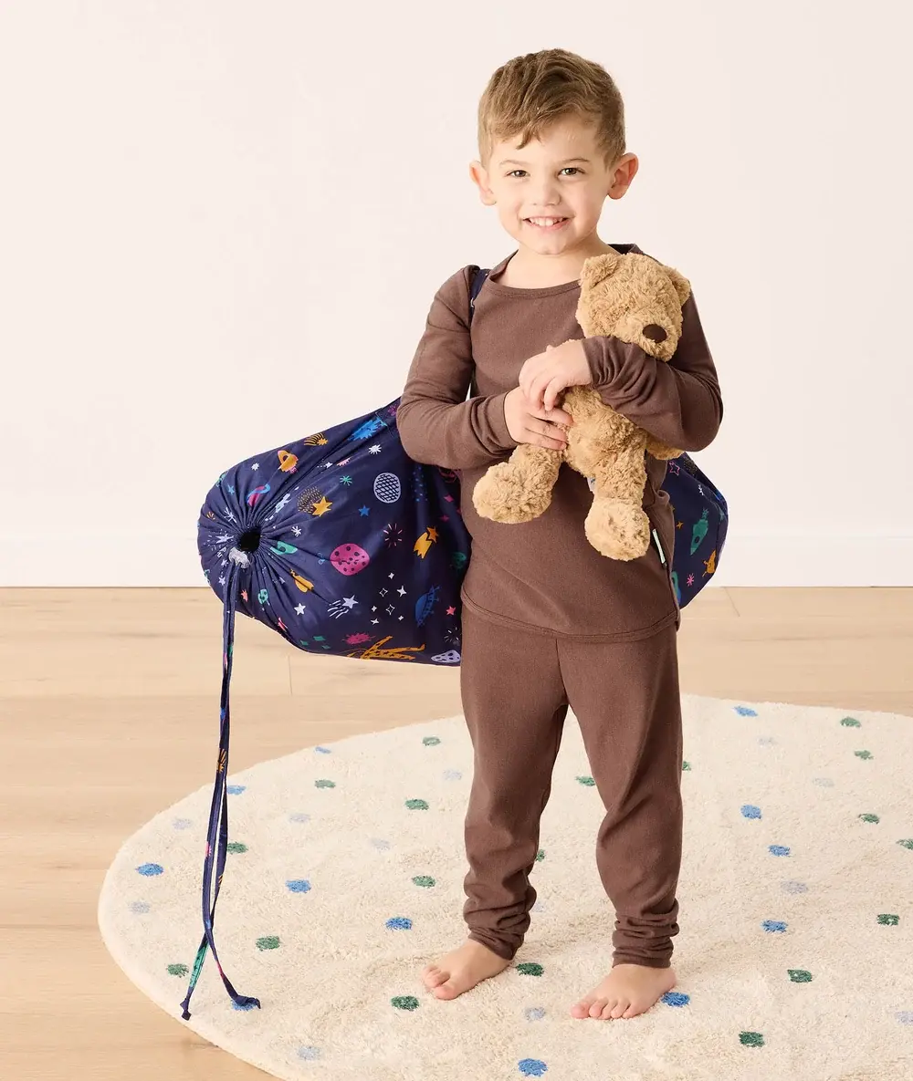 ErgoPouch ErgoPouch DreamRoll All-in-One Sleep Mat and Portable Bed - Space Dreams