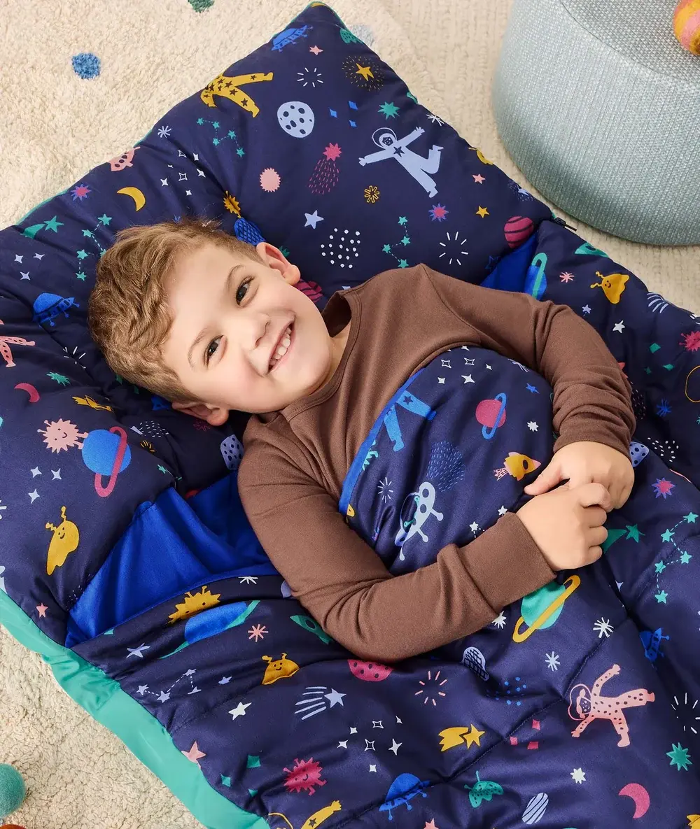 ErgoPouch ErgoPouch DreamRoll All-in-One Sleep Mat and Portable Bed - Space Dreams
