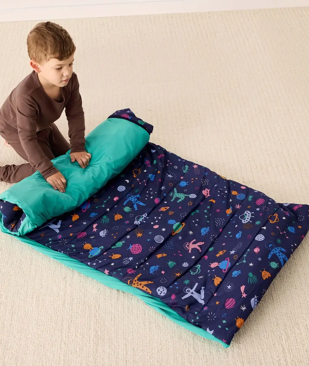ErgoPouch ErgoPouch DreamRoll All-in-One Sleep Mat and Portable Bed - Space Dreams