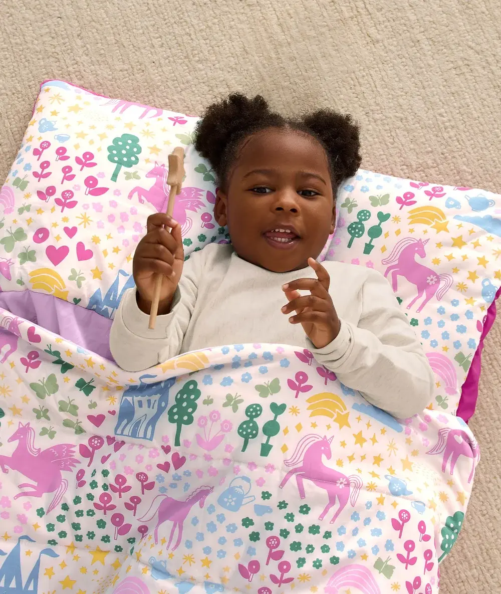 ErgoPouch ErgoPouch DreamRoll All-in-One Sleep Mat and Portable Bed - Unicorn Dreams