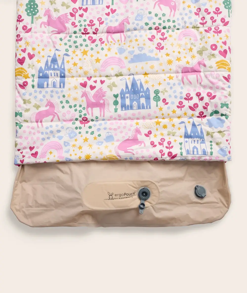 ErgoPouch ErgoPouch DreamRoll All-in-One Sleep Mat and Portable Bed - Unicorn Dreams
