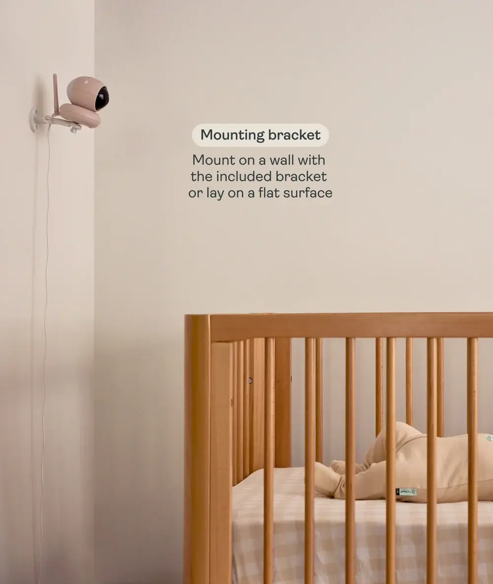 ErgoPouch ErgoPouch Drift Home Baby Monitor Camera Taupe