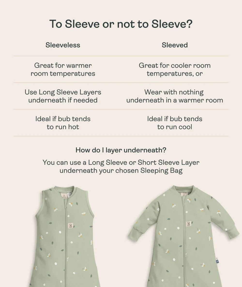 ErgoPouch ErgoPouch Jersey Bag Long Sleeve 1.0 TOG Meadow