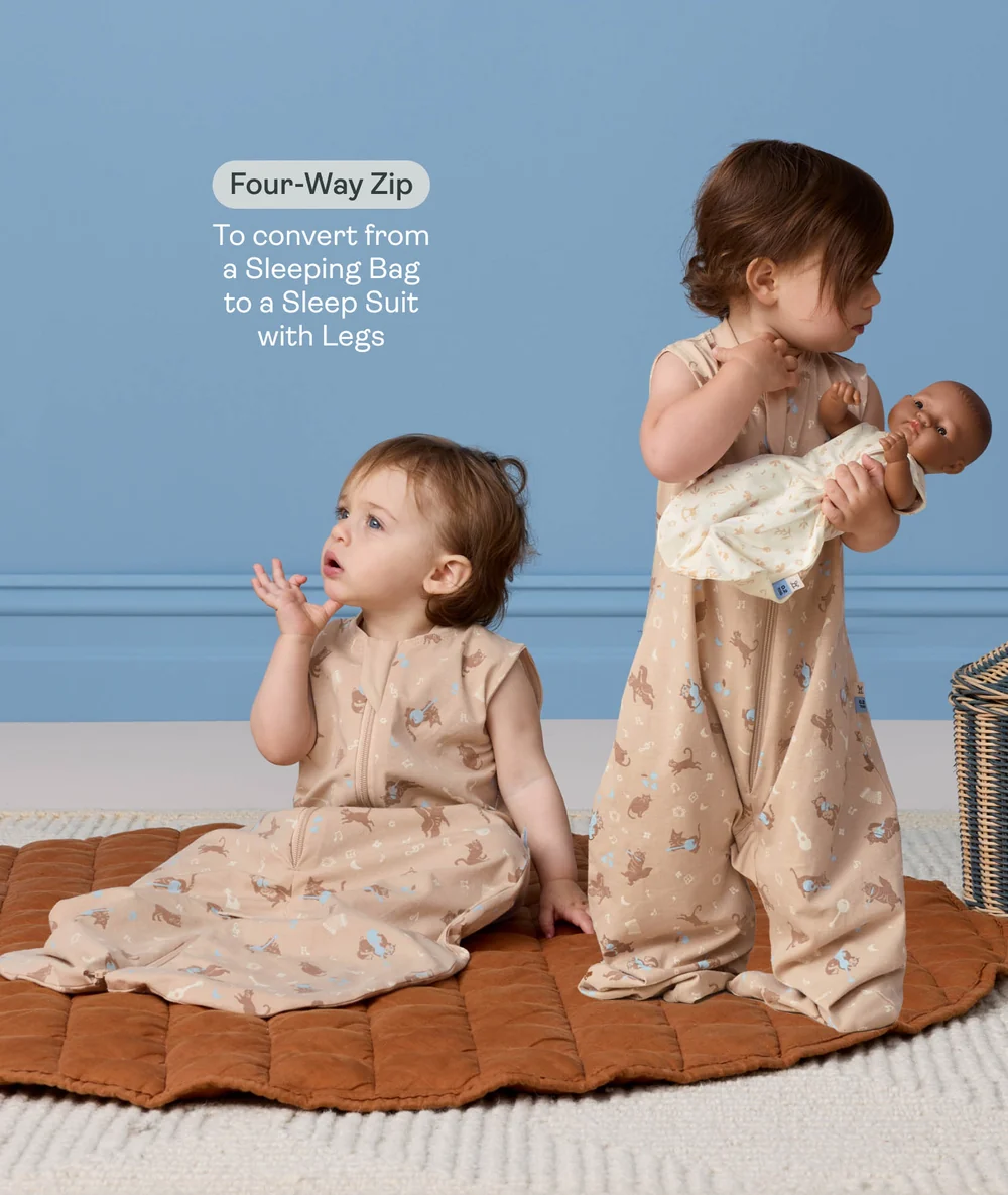 ErgoPouch ErgoPouch Jersey Sleep Suit Bag 0.2 TOG Melody