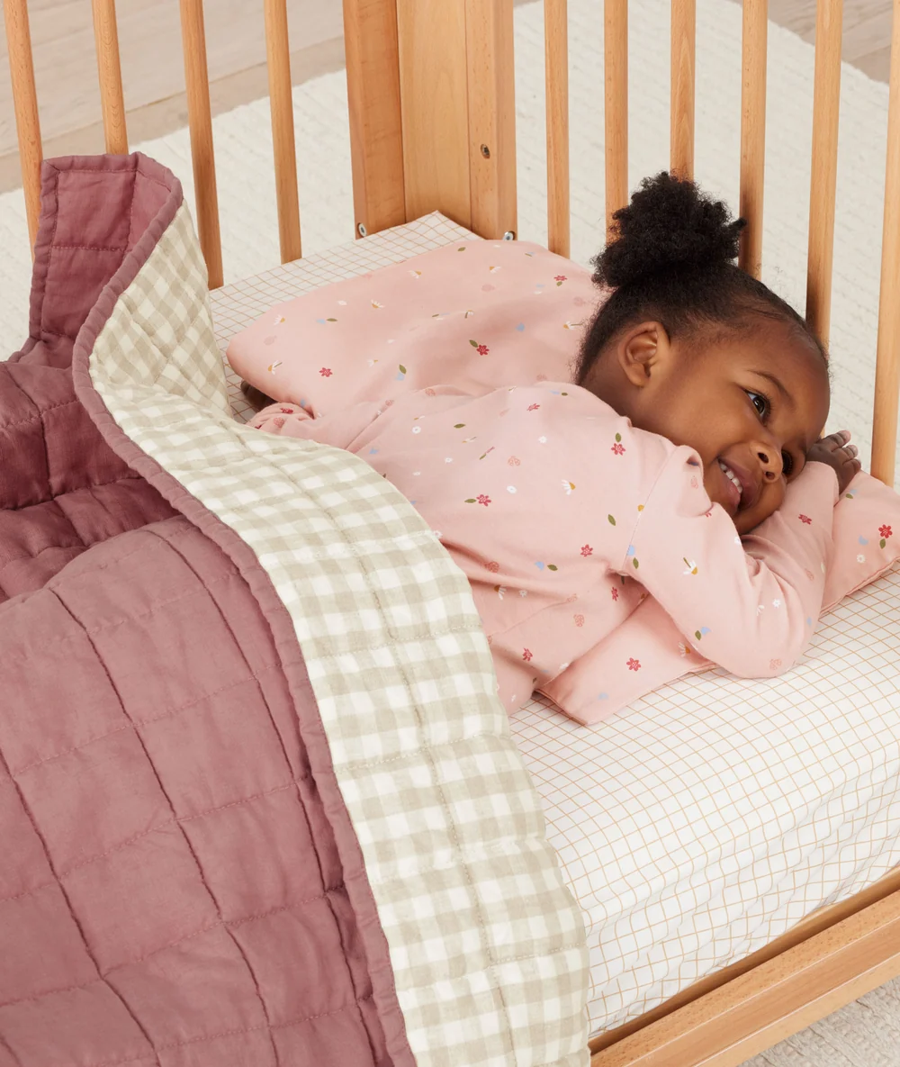 ErgoPouch ErgoPouch 3.5 TOG Quilted Coverlet Rosy Gingham