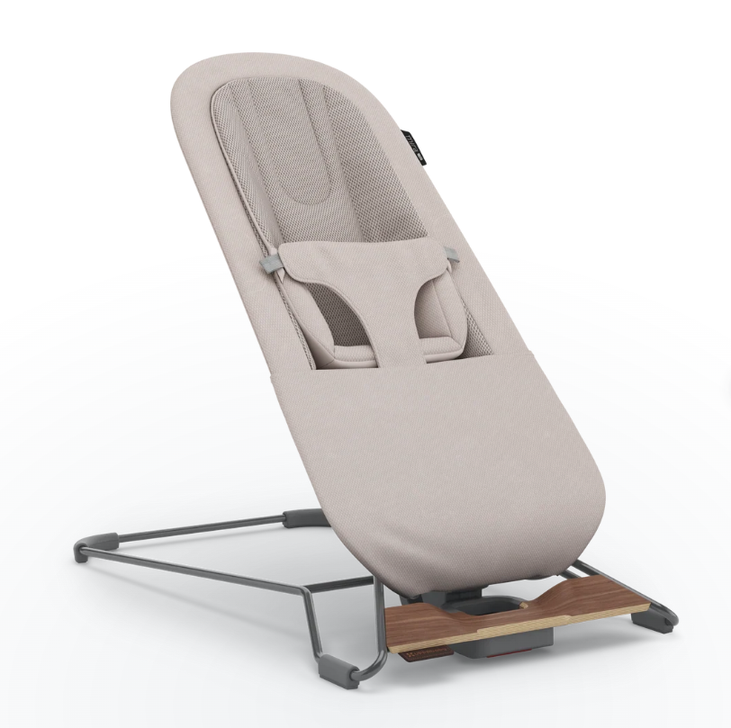 UPPABaby UPPAbaby Mira V2 3-in-1 Bouncer - Townsend (Beige soft knit/Walnut)
