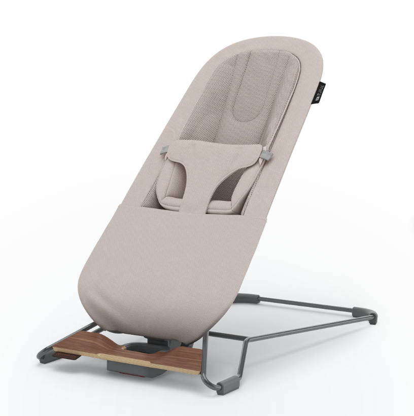 UPPABaby UPPAbaby Mira V2 3-in-1 Bouncer - Townsend (Beige soft knit/Walnut)