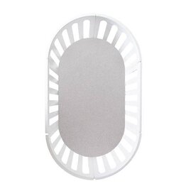 Little Turtle Little Turtle Oval Cot Fitted Sheet - Jersey