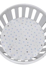 Little Turtle Little Turtle Bassinet Fitted Sheet circle