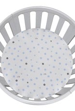 Little Turtle Little Turtle Bassinet Fitted Sheet circle