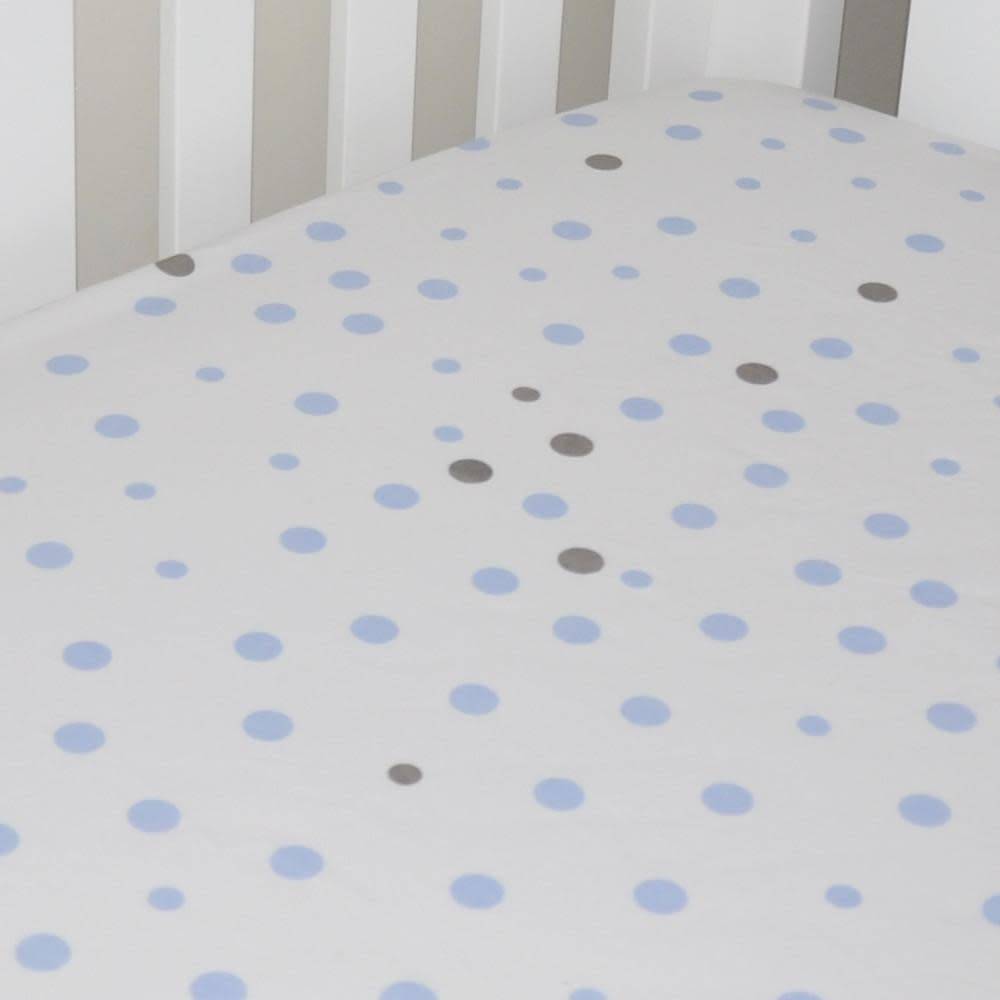 Little Turtle Little Turtle Oval  Cot Fitted Sheet