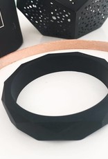 OneChewThree OneChewthree Geo Silicone Teething Bangle