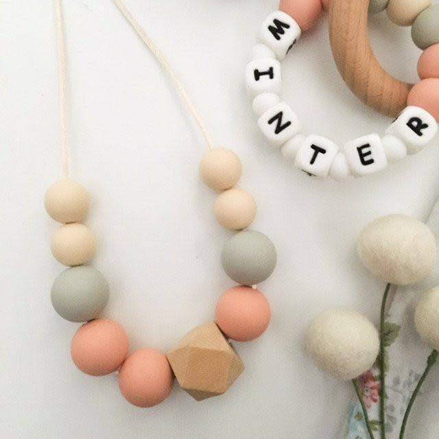 OneChewThree OneChewThree Winter Silicone Necklace