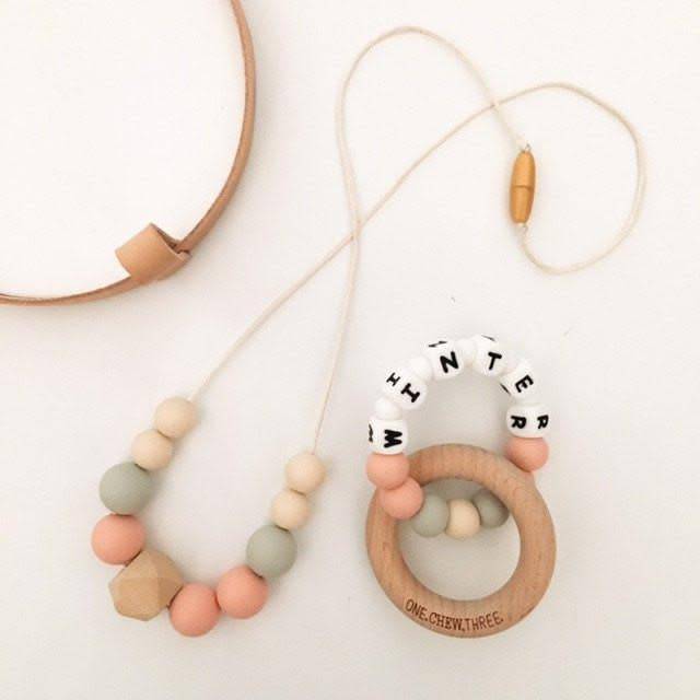 OneChewThree OneChewThree Winter Silicone Necklace