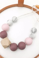 OneChewThree OneChewThree Winter Silicone Necklace
