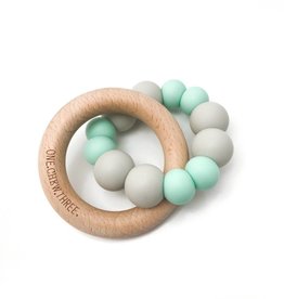 OneChewThree OneChewThree Duo Silicone and Beech Wood Teether