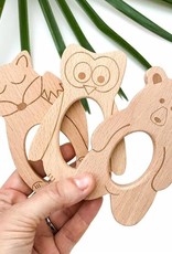 OneChewThree OneChewThree Exclusive Beech Wood Teethers