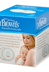 Dr Browns Dr Brown’s Oval Breast Pads 60 Pads per Pack