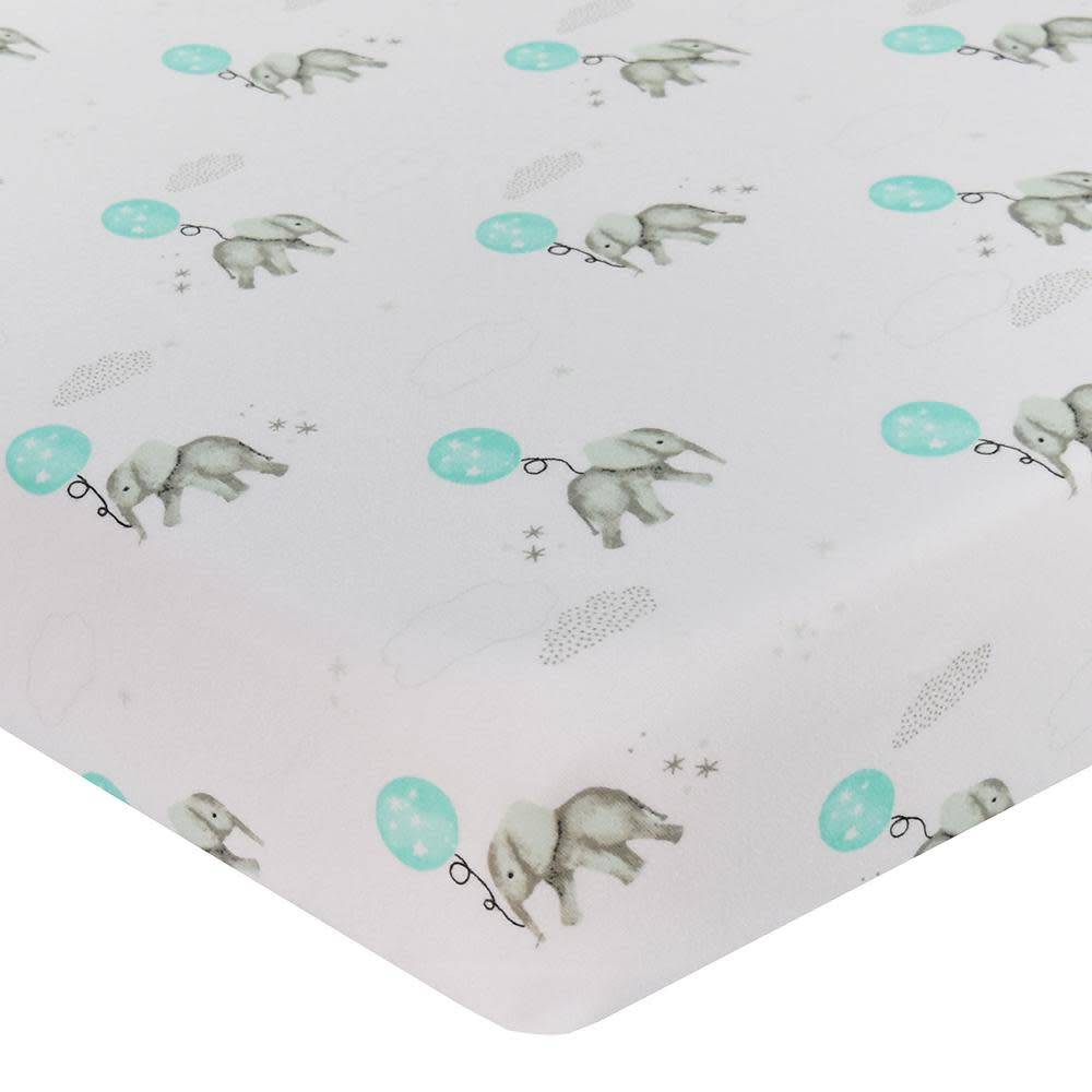 Living Textiles Living Textiles Jersey Cot Fitted Sheet (2017)
