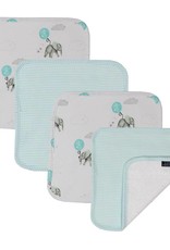 Living Textiles Living Textiles 4pk Face Washers