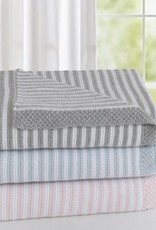 Living Textiles Living Textiles Knitted Stripe Blanket