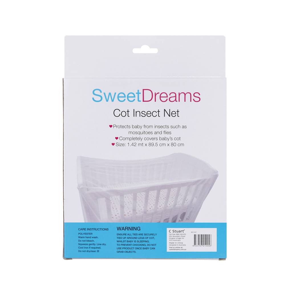 Sweet Dreams Sweet Dreams Cot Insect Net