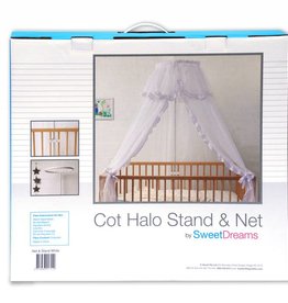 Sweet Dreams Sweet Dreams Halo Stand & Net Set White