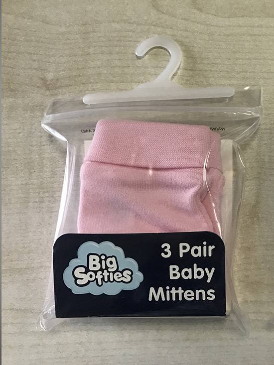 Big Softies Big Softies 3 Pack Mittens