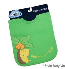 Big Softies Big Softie Cotton Popover Bib P'Boo Bright