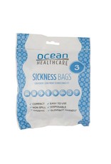 Ocean Healthcare Ocean Healthcare Sickness Bags 3pk