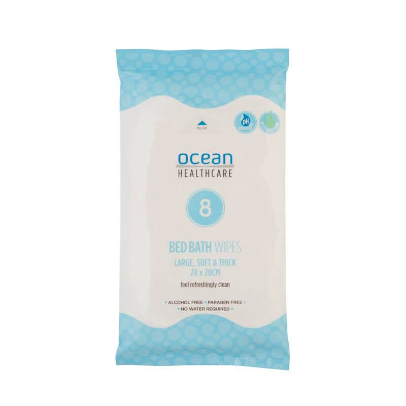 Ocean Healthcare Ocean Healthcare Bed Bath Wipes 8pk