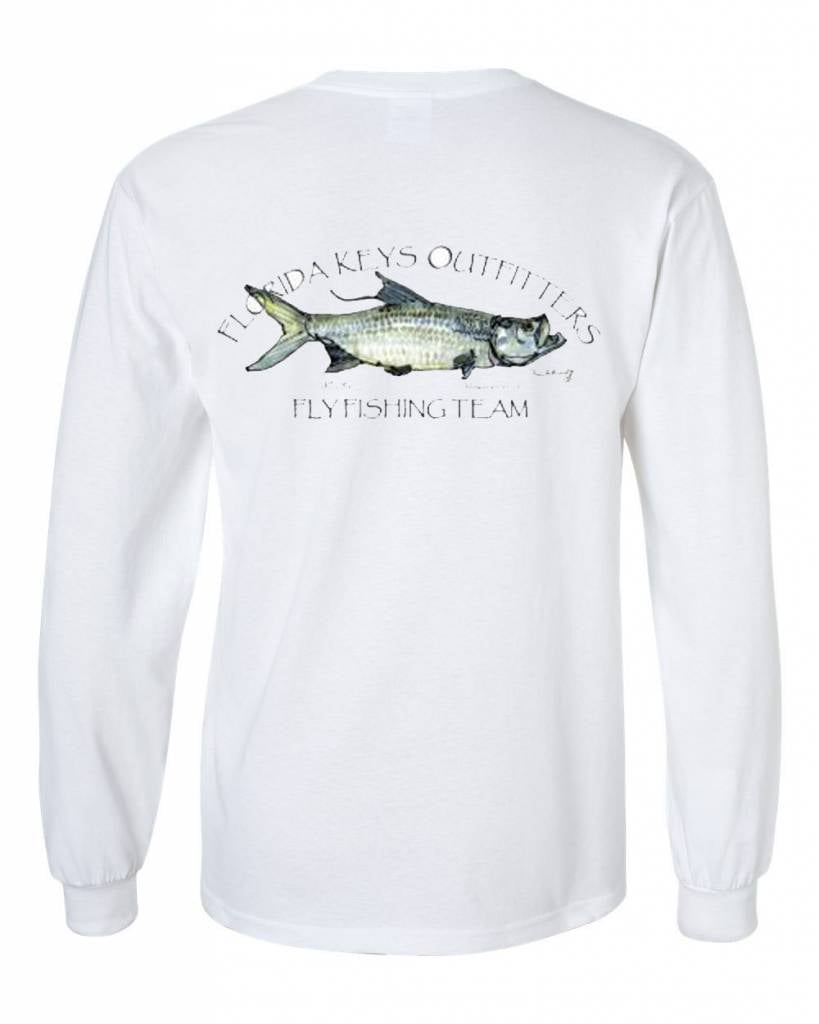 FKO Tarpon Fishing Team L/S Shirt - Florida Keys Outfitters