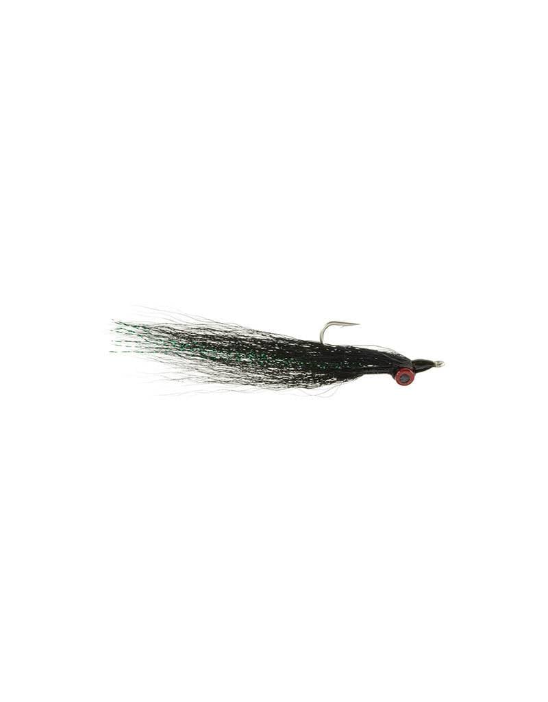 Clouser Minnow Black/Silver –  Inc.