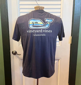 Vineyard Vines Islamorada Skiff Logo S/S Blue Blazer