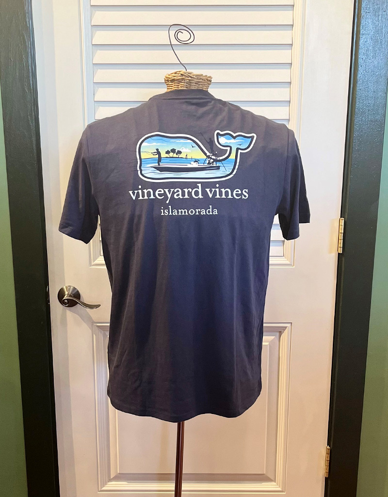 Vineyard Vines Islamorada Skiff Logo S/S Blue Blazer - Florida