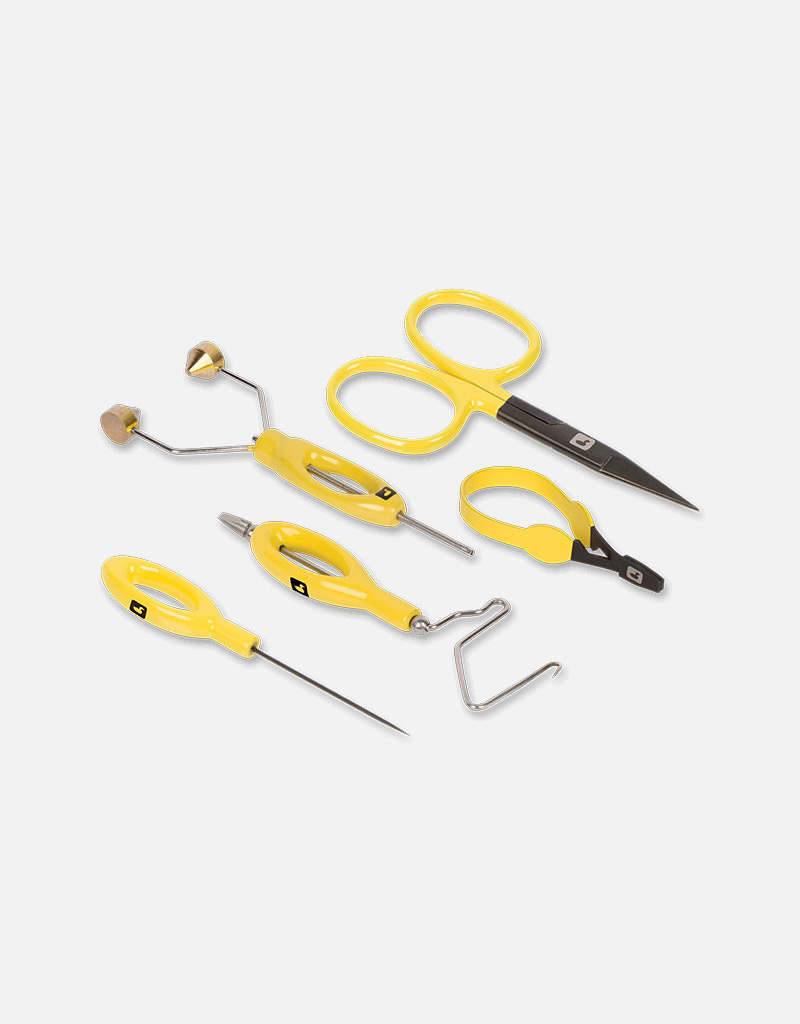 Loon Core Fly Tying Tool Kit - Yellow