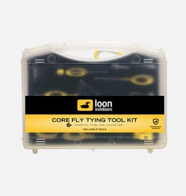 Loon Core Fly Tying Tool Kit - Yellow