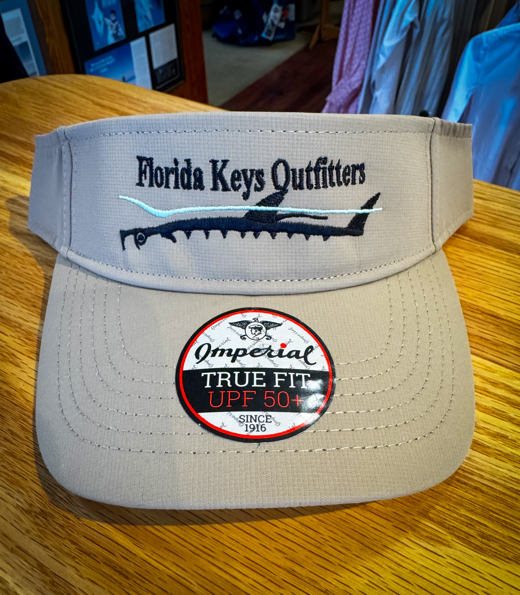 Imperial Headwear Isla Logo Visor