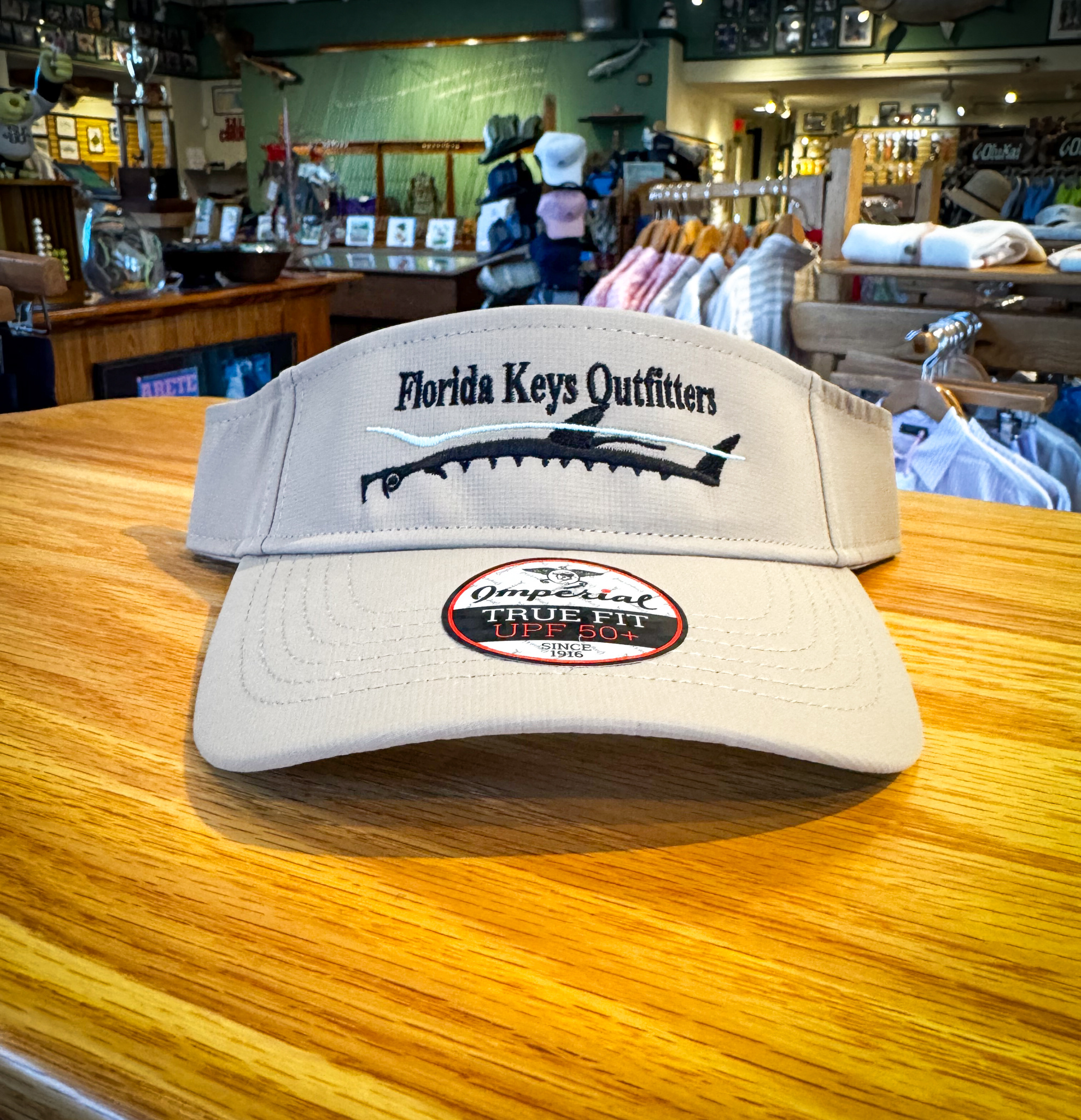 Imperial Headwear Isla Logo Visor