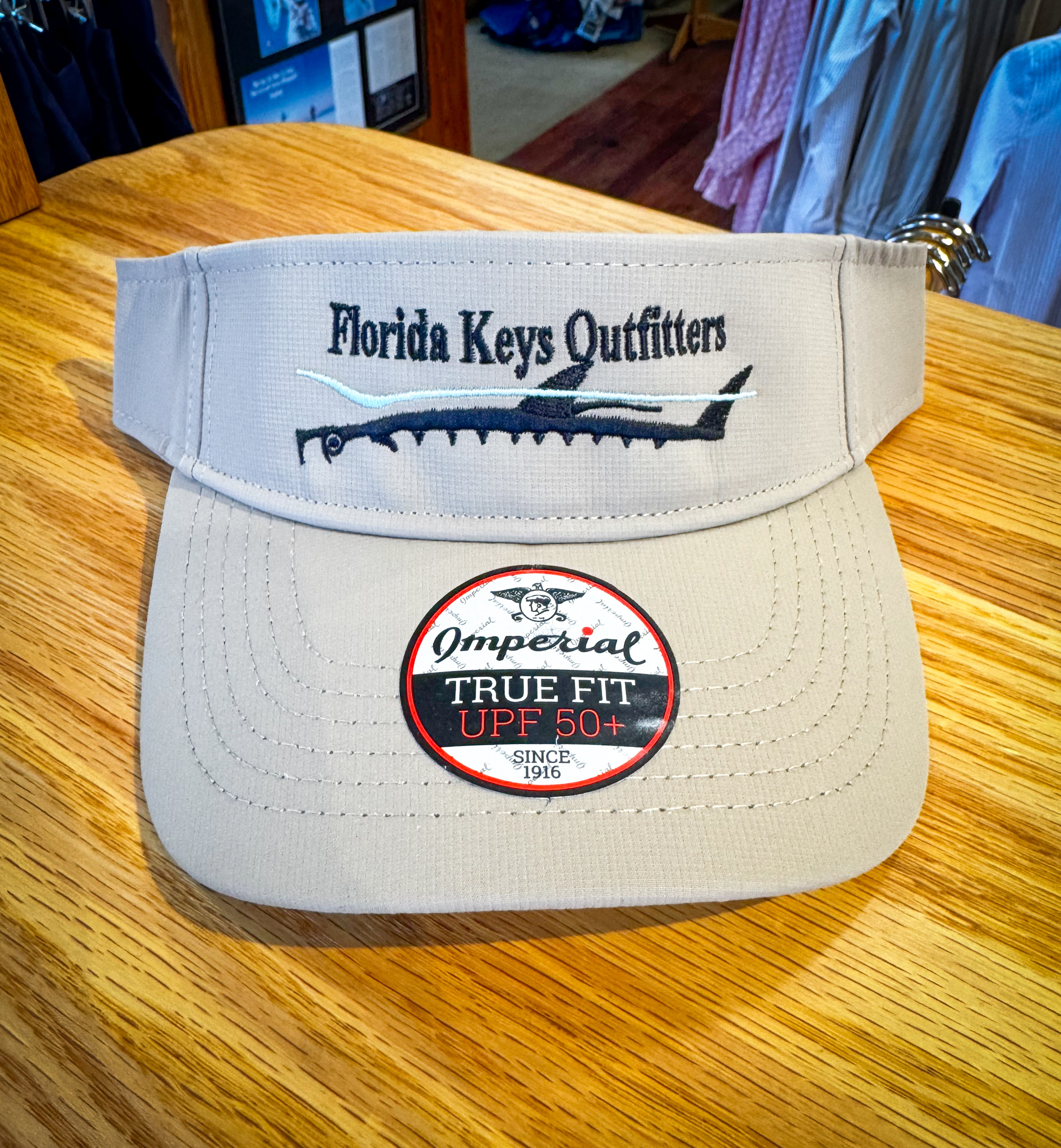 Imperial Headwear Isla Logo Visor