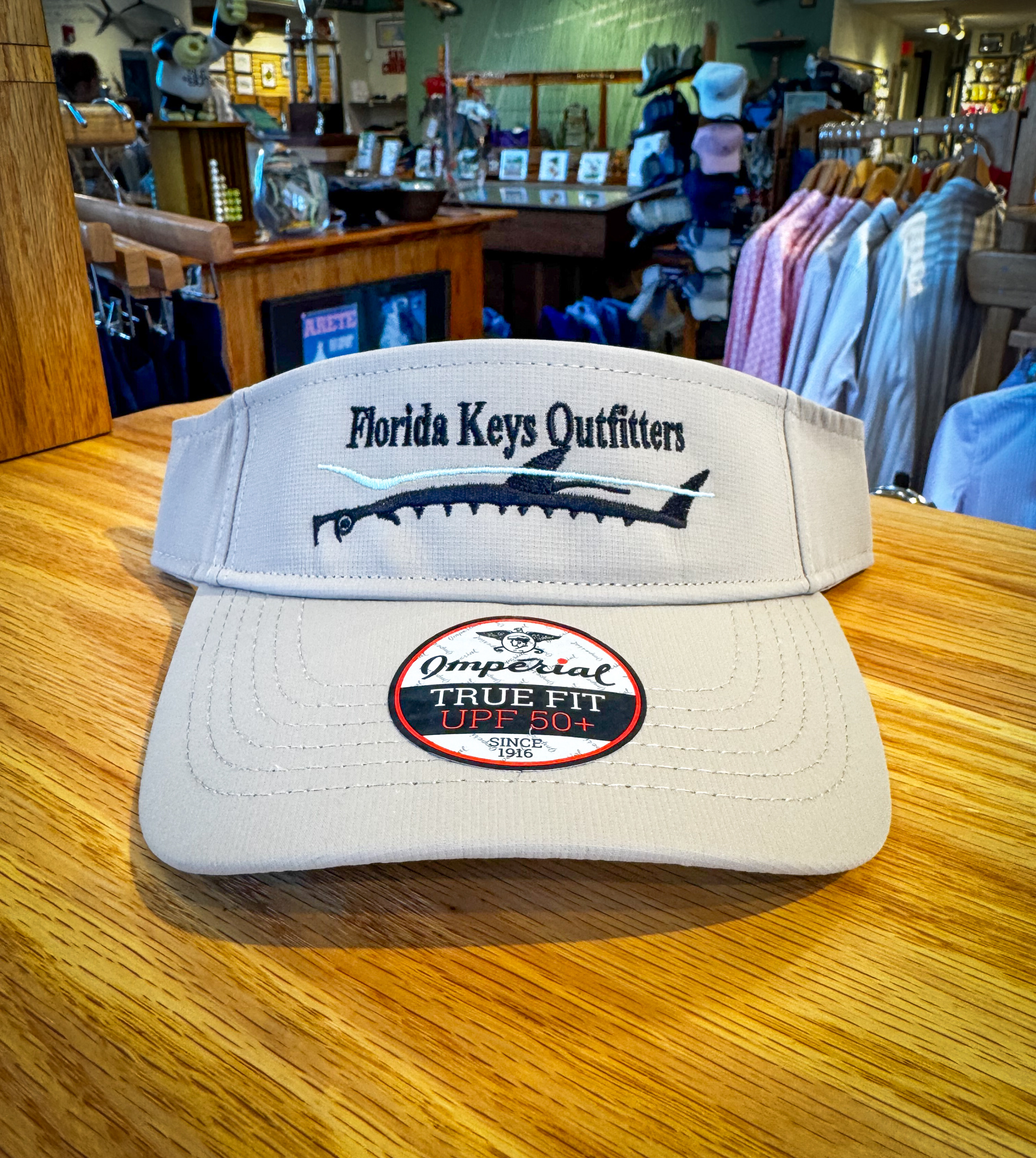Imperial Headwear Isla Logo Visor