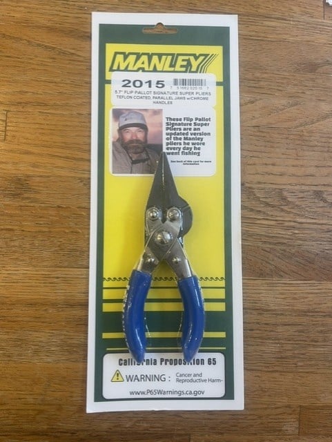 Manley 5.7 Inch Flip Pallot Signature Pliers