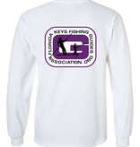 FL Keys Fishing Guides Assoc. Purple L/S Tee
