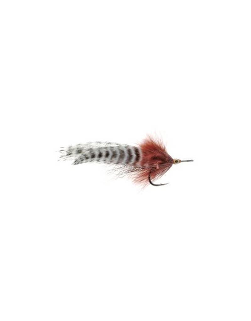 Tarpon Fly Big Eye Orange Grizzly