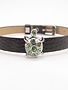 Sliding Charm Green Turtle Charm