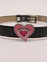 Pink(s) Heart Charm
