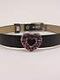 Hot Pink Heart Charm