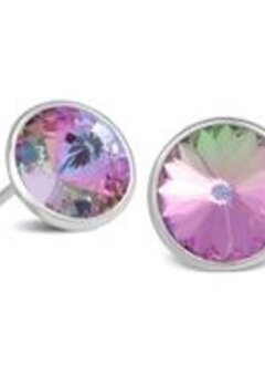 Earrings stud-Light Violet