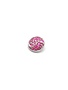 Pink Wave Snap Button